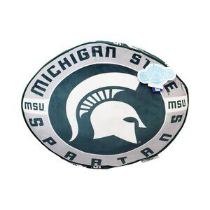 Michigan State Spartan 15" Travel cloud pillow